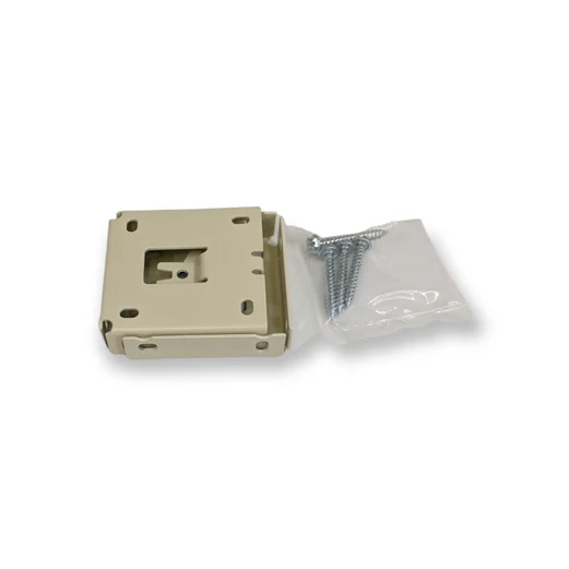 Rollease Square Fascia Bracket Set R8 R-Series 3" - Vanilla
