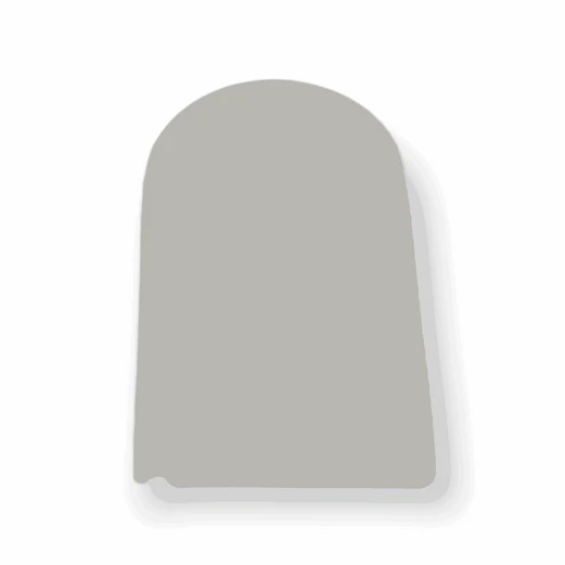 Rollease Bracket Cover Narrow Skyline (2.0") - White