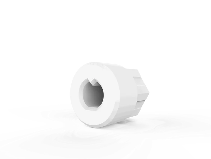 Rollease Shaft Adapter Cord Lift - V Groove Shaft