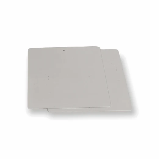 Rollease Square Fascia Face Plate Pair  R-Series 4" - White