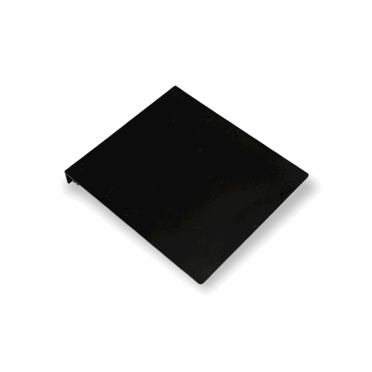 Rollease Square Fascia Bracket End Cap Skyline 4" Black — RollEase