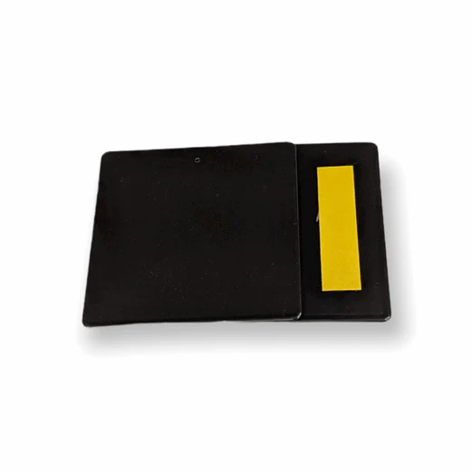 Rollease Square Fascia Face Plate Pair R-Series 3"  - Black