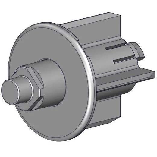 Rollease Pin End Skyline (1.5") Color: Grey