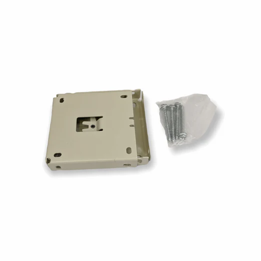 Rollease Square Fascia Bracket Set R8 R-Series 4" - Vanilla