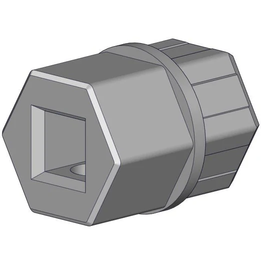 Rollease Shaft Adapter Cord Lift - 5mm Square