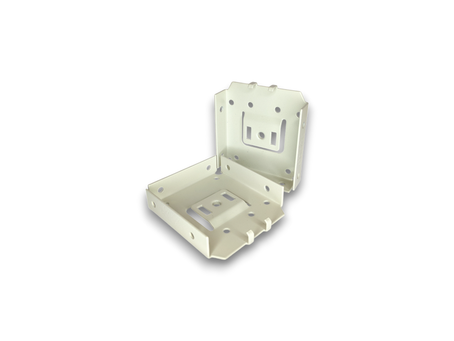 Rollease Square Fascia Bracket Skyline 3" (2.75" max roll size) - Vanilla