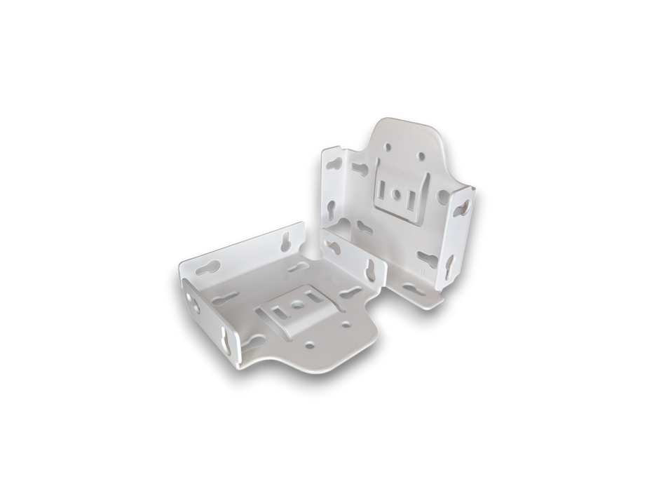 Rollease Square Fascia Bracket Skyline 4" (3.75" Max Roll Size) - White