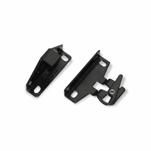 Rollease R16 R-Series Mount Bracket Set (1.5" projection) - Black