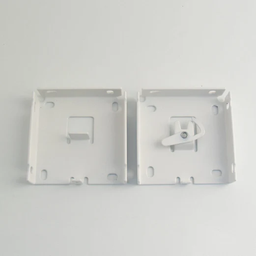 Rollease Square Fascia Bracket Set R8 R-Series 3"  - White
