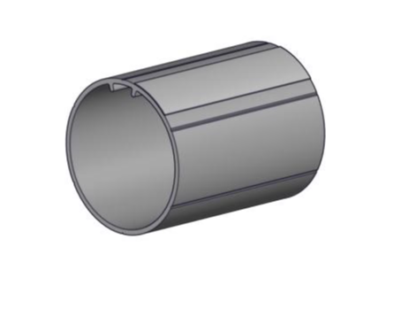 Rollease Tube 1.25" OD Aluminum 6' Length With Tape