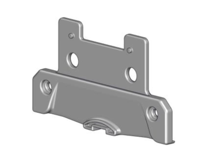 Rollease Pin End Guide - White