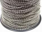#10 Stainless Steel Beaded Chain Roll 500' roll