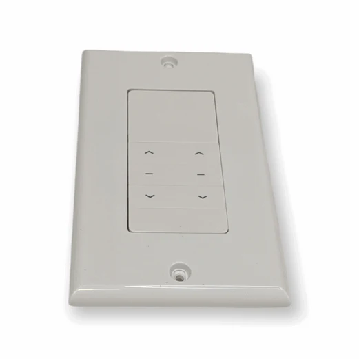 Rollease Wall Switch 2 CH Decorator RF