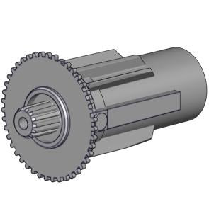 Rollease Easy-Link Coupler System Male Drive - Black — RollEase Acmeda ...