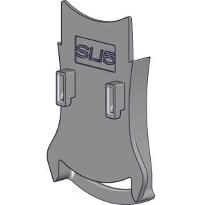 Rollease Dual Chain Guide for SL20 Clutch in 5" Fascia Bracket - Grey - RollEase Parts