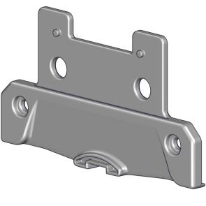 Rollease Pin End Guide - White - RollEase Parts