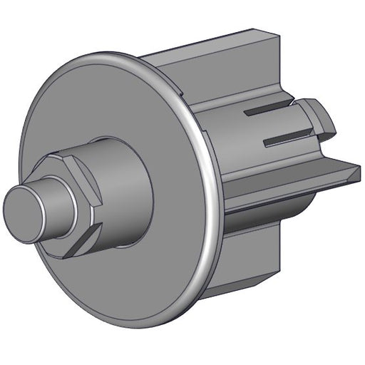 rollease 1 1/8" pin end grey